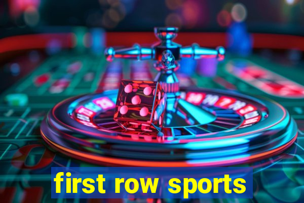 first row sports